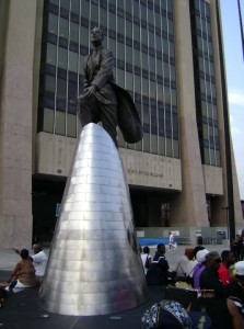 Adam Clayton Powell Jr statue