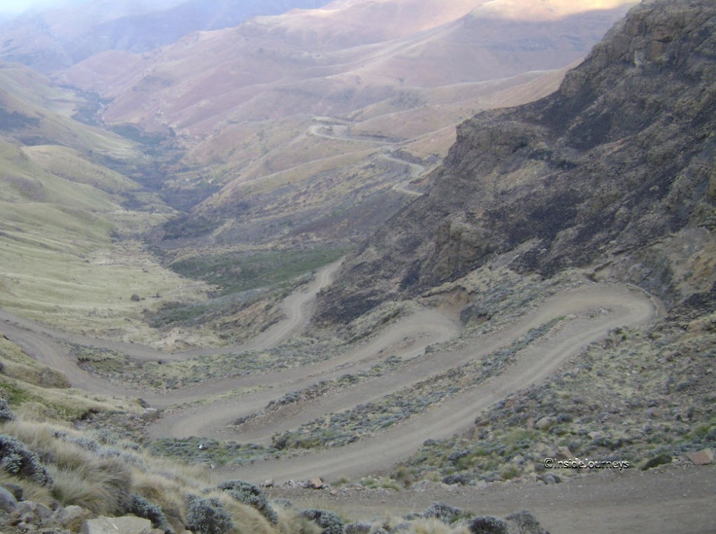Mountains Drakensberg 5 Sani Pass Switchback