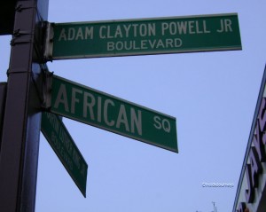 Street signs at 125 St and ACP Blvd
