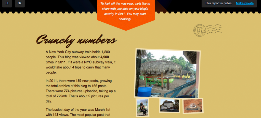 Screen shot 2012-01-02 at 6.20.35 PM WordPress Annual Report for InsideJourneys