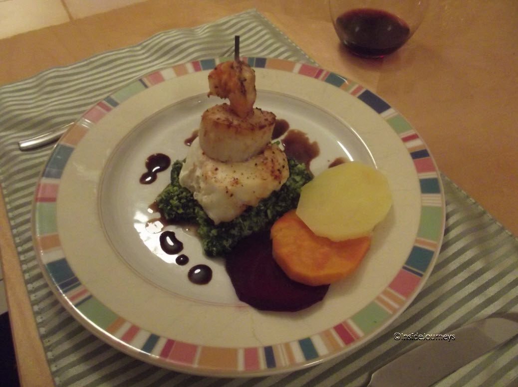 Seafood meal Seafood meal