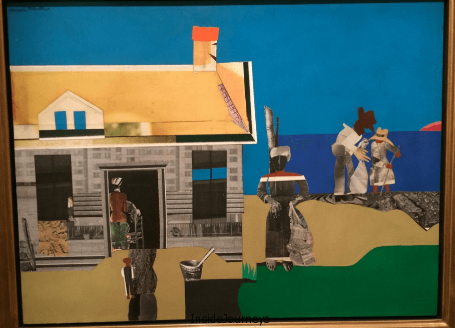 House in Cotton Field, Romare Bearden