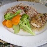 Rice and Peas with vegetables