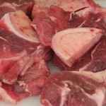 Meat for red pea soup